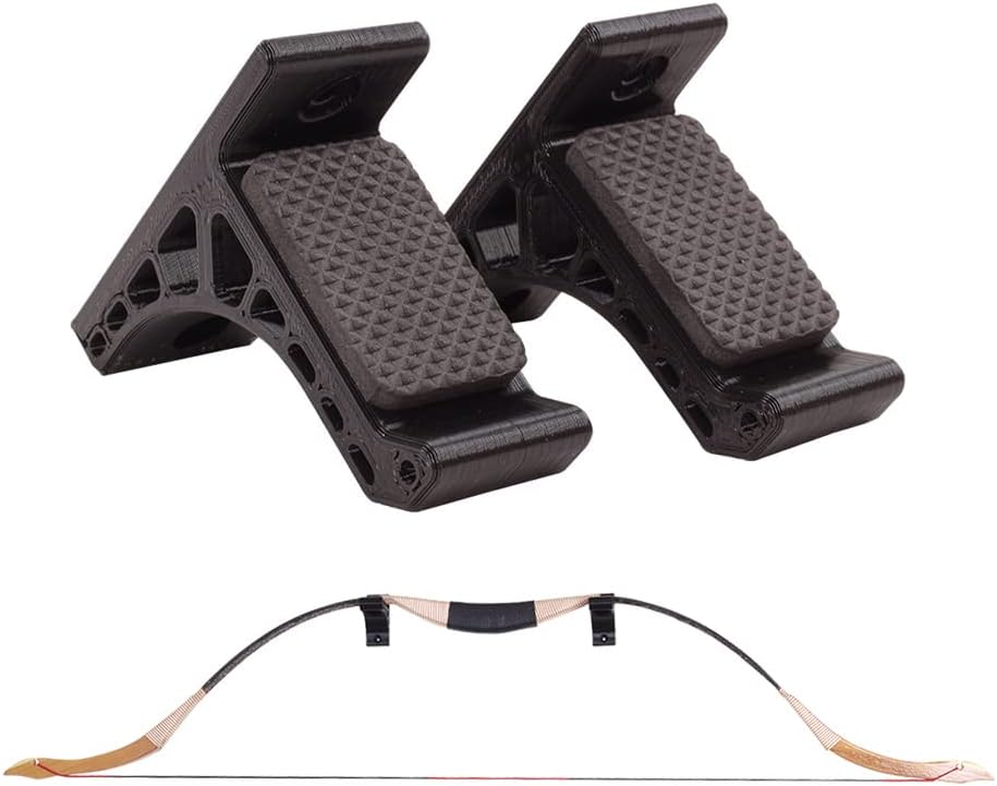 Archery Bow Wall Mount Storage Bow Rack Wall Hanger Display Universal Bow Holder Stand for Recurve Compound Bow Longbow