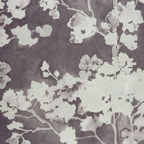 Yellowstone floral gris Casadeco fond d'écran pour masquer défauts mur