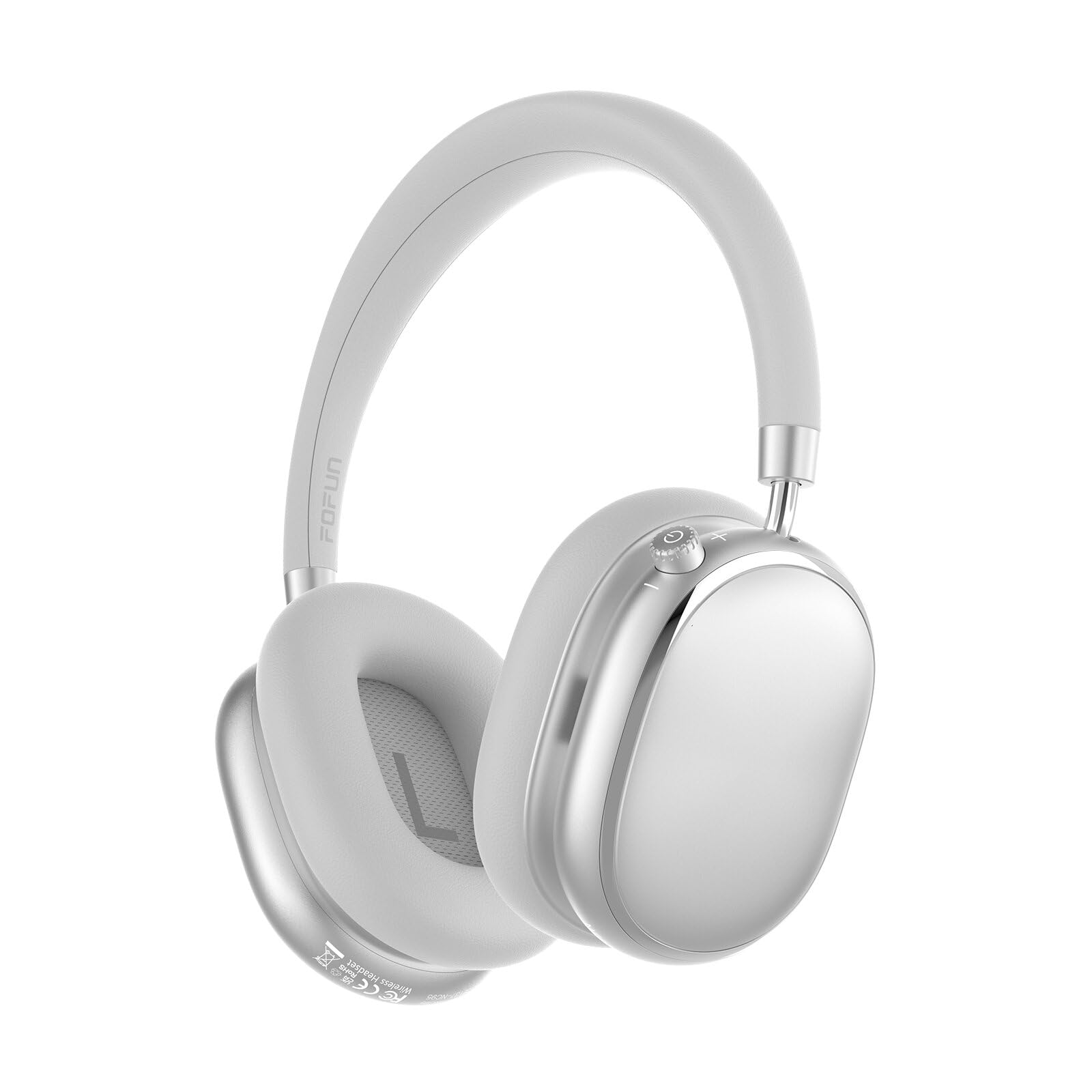 NC95 Hybrid Active Noise Cancelling Headphones with Knob Control, 65H Playtime Over Ear Headphones Wireless Bluetooth 6.0, App Control, Hi-Res Audio, Comfort Fit, Clear Calls for Travel/Workout