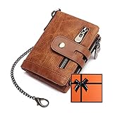 財布 メンズ 財布メンズ 財布レディース 二つ折り 小銭入れ カード 大容量 コイン ウォレットカード収納 人気 一流の財布職人が作る ビジネス ギフト ブラウン