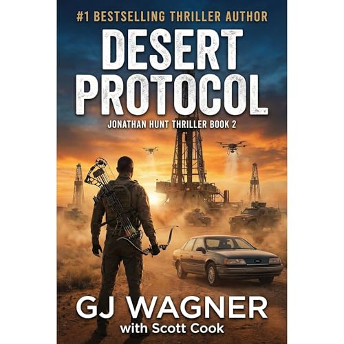 Desert Protocol: A Jonathan Hunt Thriller Book 2 Audiolibro Por Georgia Wagner, Scott Cook arte de portada