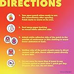 Midol Heat Vibes Menstrual Pain Relief Heat Patches - 6 Count Pack for Period Cramps and Backache - Image 5