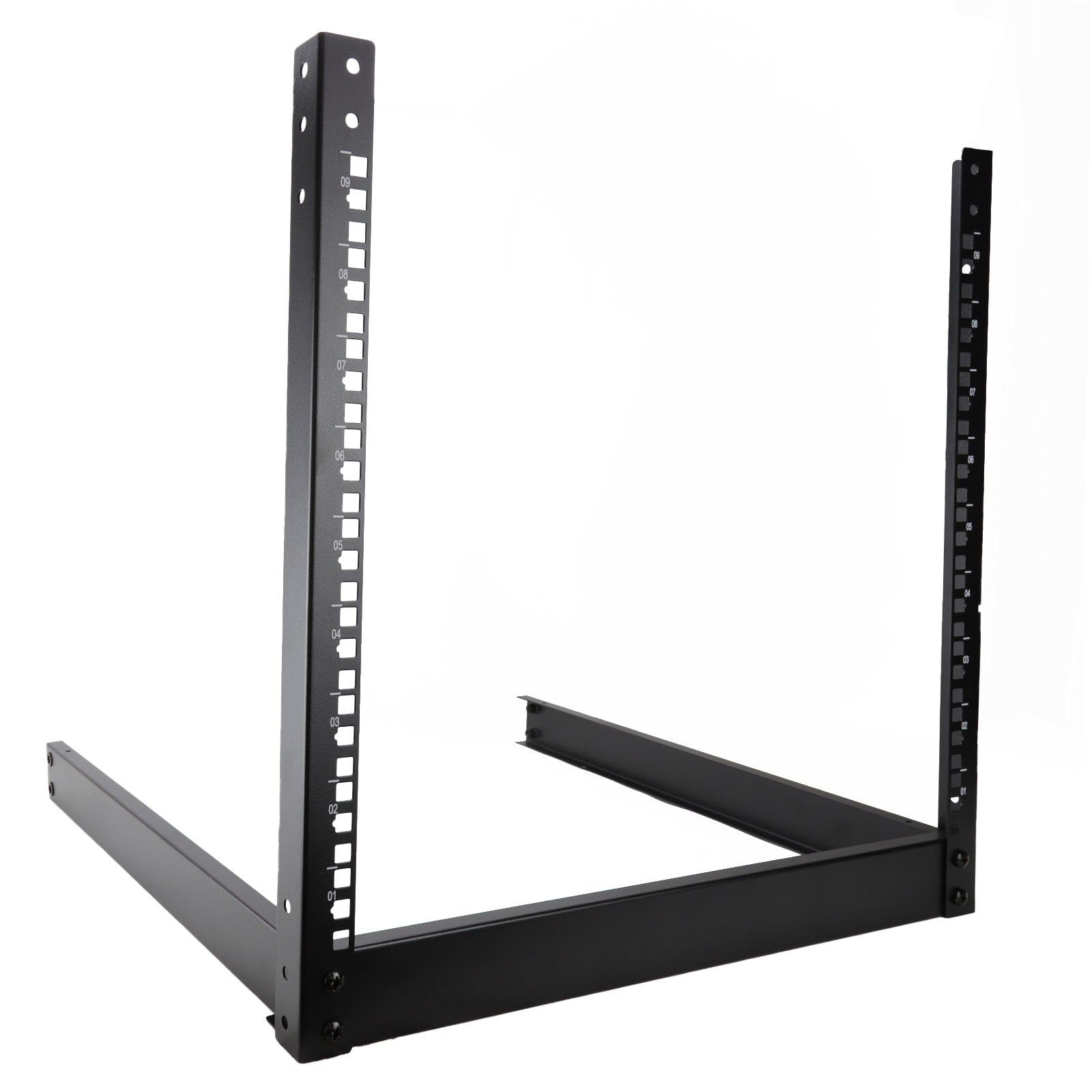 kenable 48,3 cm (19 Zoll) Offener Rack 9U Rahmen Datenschrank PDU/Netzwerk/Panel/Switch Büro/Studio