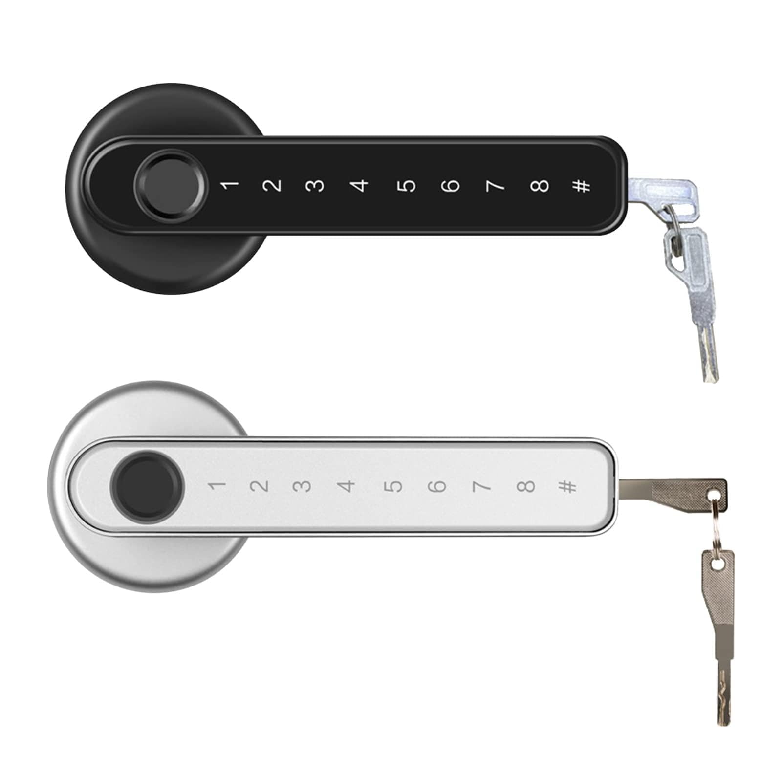 Kit de verrouillage de sécurité intérieure et serrure intelligente pour entrée haut de gamme