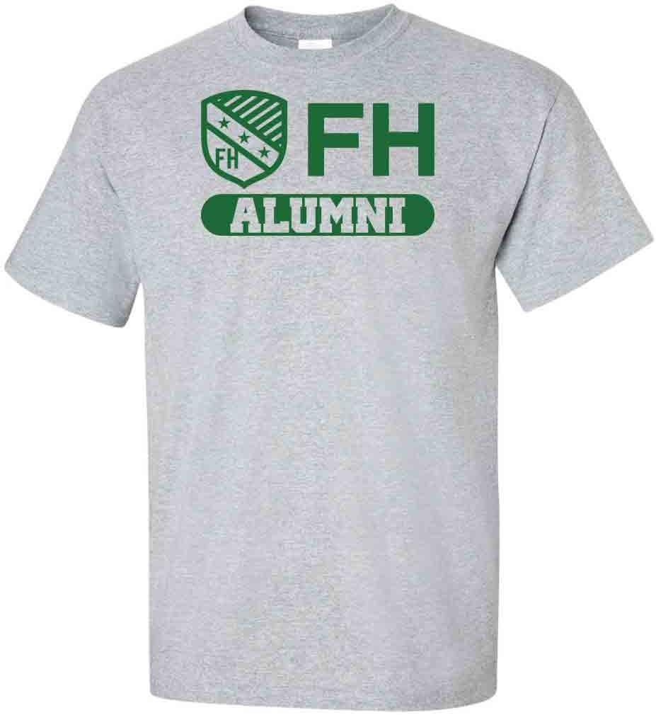 VictoryStore Farmhouse Fraternity Alumni Short Sleeve Sports Gray Tshirt