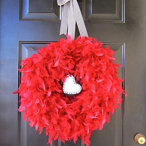 Coceca 6Pcs 6.6Ft Colorful Feather Boas For Women Girls Costume Dress Up Party Bulk Decoration #TOP5