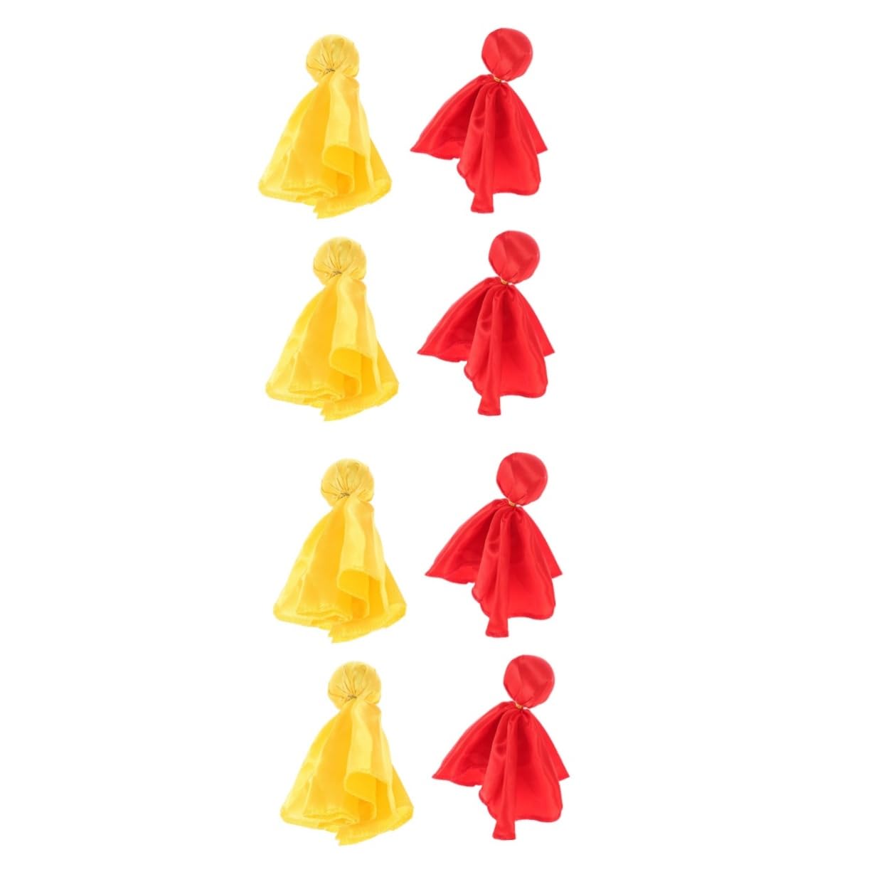 Yardwe 8 Pcs Rugby Small Yellow Banner Flags for Flag Football Yellow Decorations Football Referee Prop Football Penalty Sports Decorations Polyester Cloth Clothing Sportswear