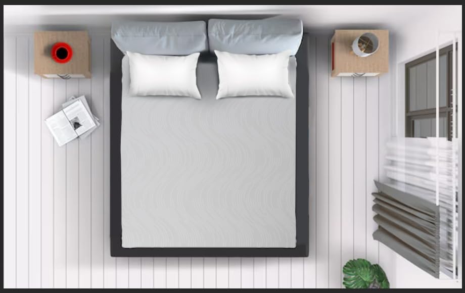 Image of MM FOAM Amaze Mattress, 10 Years Warranty, Firm Support, Superior Comfort (75x36x5, Single)