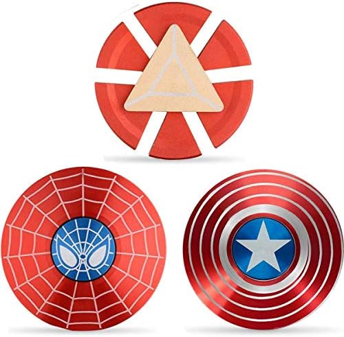 Cool Fidget Spinners Metal Set, Fingetip Hand Spinner Gifts for Adults Kids, Figets Toy, Finger Spinner Toys Small Gadget Child Prizes Rewards Bithday Party Favors Supplies Goody Bag Filler Gifts