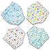 MooMoo Baby CottonTraining Pants 4 Pack Padded Toddler Potty Training Underwear for Girls-2T