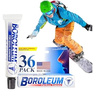 Boroleum for Nasal Soreness (36 Pack), 17 Grams, 3/5 Ounce per Tube