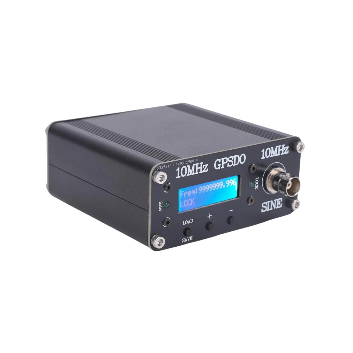 VIDOO Oscilador Disciplinado GPS Alta Precisión 10MHz 0001Hz con Módulo Dual ATGM336H Salida TCXO Estable Señal 1PPS para Calibración