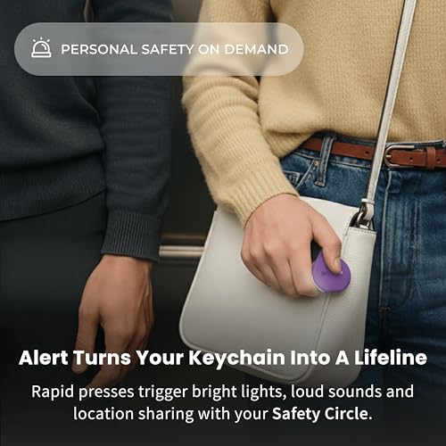 Image of Pebblebee Clip 5 | Rechargeable Bluetooth Tracker Tag for Keys & Bags | Alternative to Air Tag & Android Trackers | 130 dB Siren, Bright LED Strobe, 12-Month Battery, Alert Safety Mode & Phone Finder