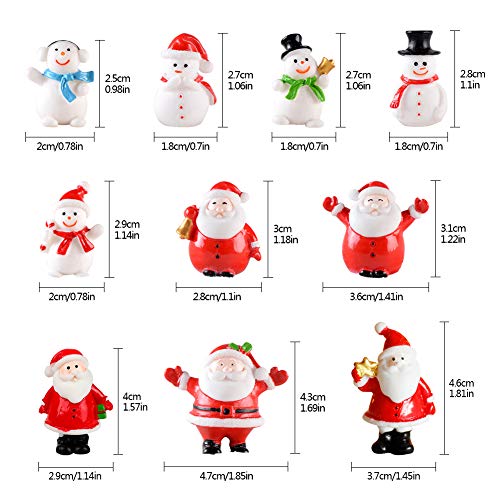Feelava-Christmas-Miniature-Ornament-Kits-30-Pcs-Mini-Xmas-Style-Figurines-Santa-Claus-Christmas-Tree-Snowman-Reindeer-Cute-Cartoon-Xmas-Decor-for-Home-Garden-Party-Decor-Desktop-Decoration