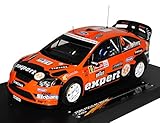 Aus Metall mit Plastikteilen Sun Star Ford Focus RS WRC08 2010 Rally Mexiko Solberg Minor Orange 1/18 Modell Auto