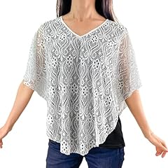 Sequin Glitter White Floral Lace/Black Lining