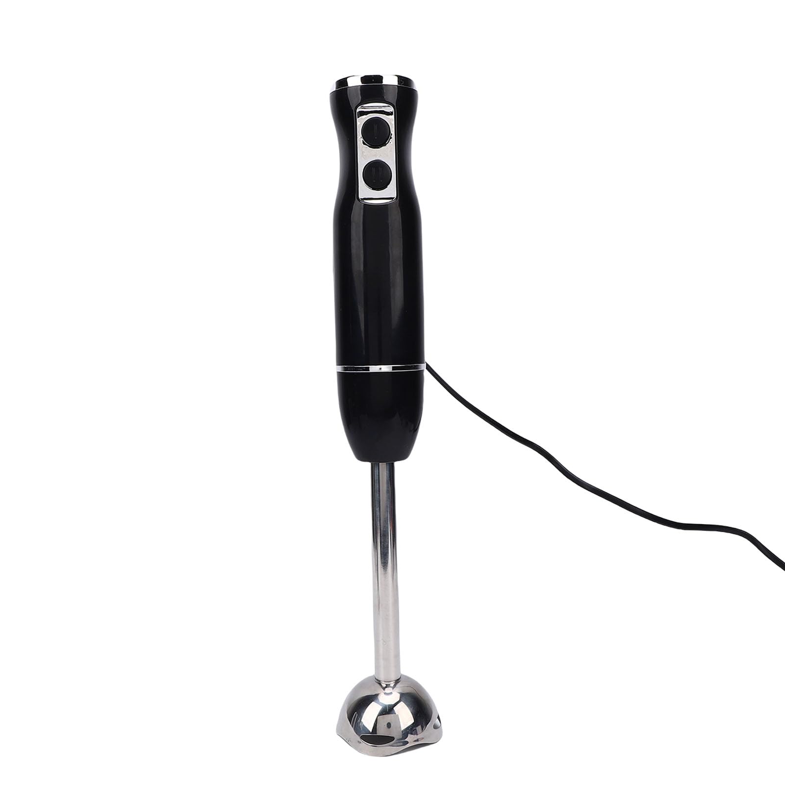 Lazmin112 Eficiente Juego de Batidora de Mano de Inmersión de Acero Inoxidable, Batidora de Mano de 400 W para Batidos, Sopas y, Perfecta para Cocineros Caseros (Enchufe de la UE)