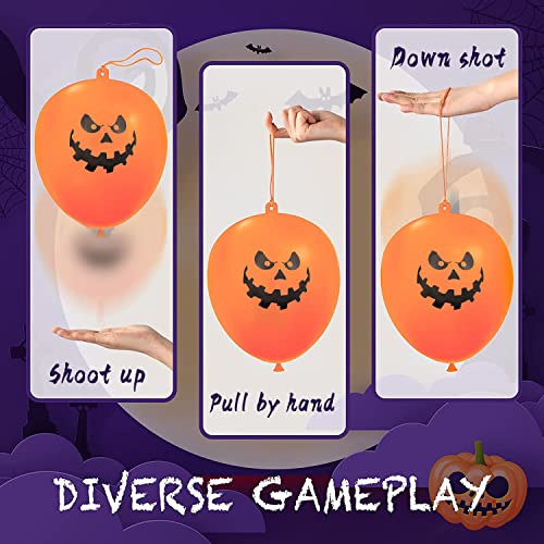 36PCS Halloween Punch Balloons - 18in Colorful Latex Party Favor for Kids, Ghost Balloons, Trick or Treat Goodie Bag Fillers - Image 3