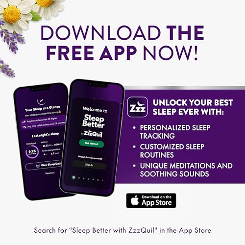 ZzzQuil Pure Zzzs, +Magnesium Capsules, L-Theanine and Magnesium, Sleep Aid, 4-in-1 Magnesium: Citrate, Bisglycinate, Oxide, and Carbonate, Sleep Aids for Adults, 90 Sleep Capsules - image 7
