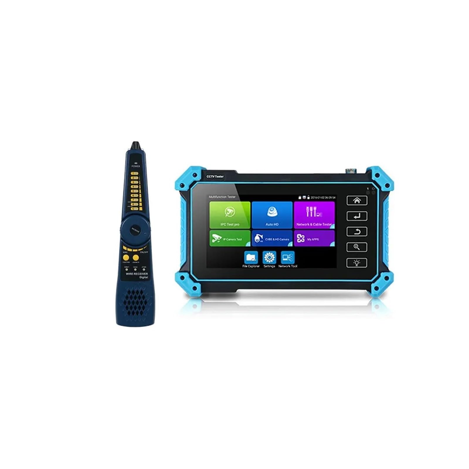 Tester CCTV 5-calowy Tester Kamery IP HD Monitor AHD CVBS CVI TVI SDI 8MP Tester Kamery Wejście VGA POE PTZ