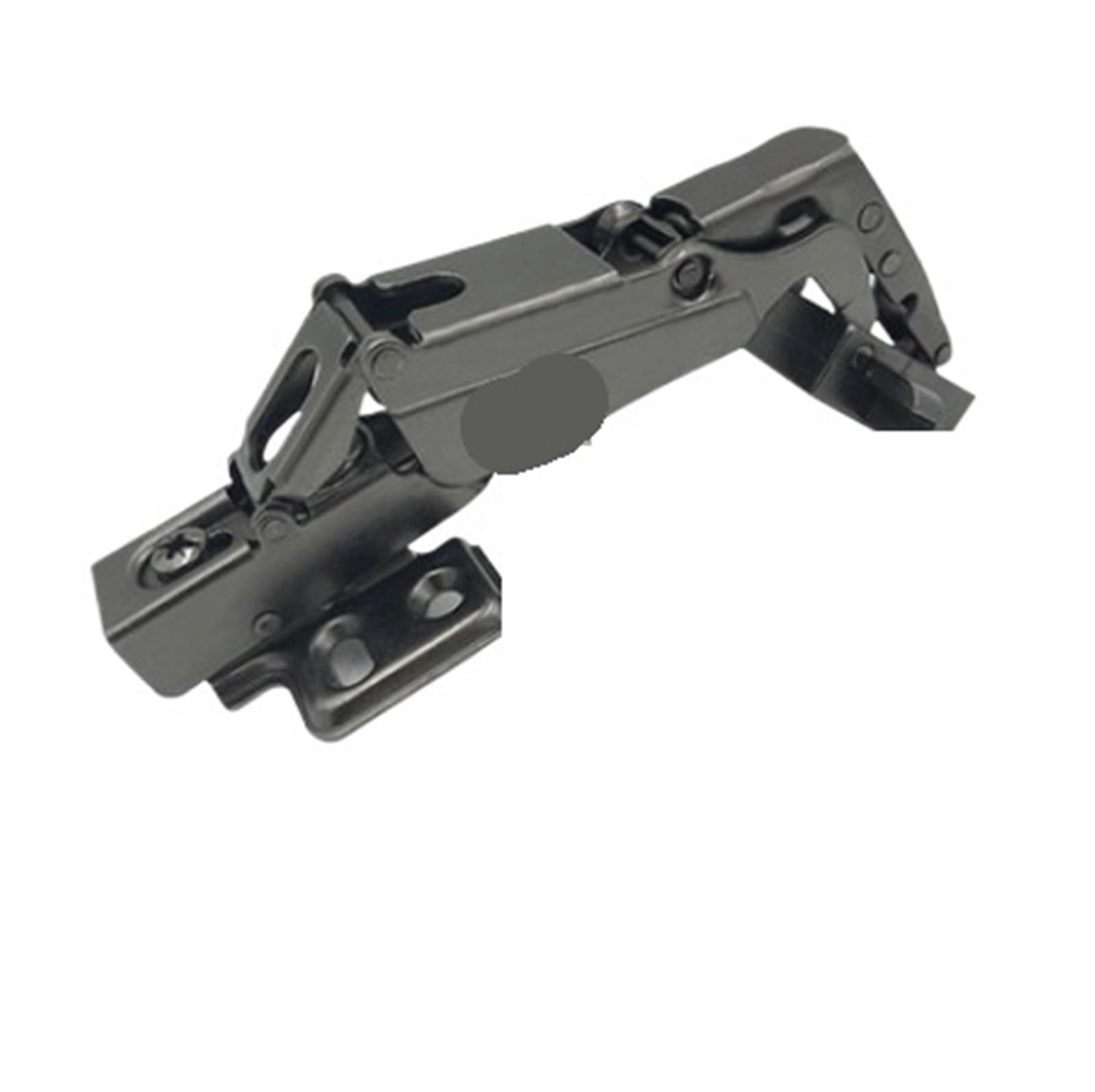 Kdhcvkz Black 165 Full 2Pcs 165 170 135 Degrees Bi-Fold Folding Aluminum Glass Door Hinge(Black 165 Full)