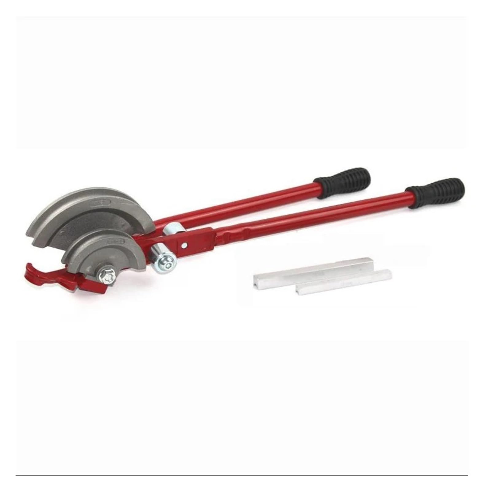 Vxdefp Rosso 15Mm & 22Mm Double-Groove Pipe Bender, 180° Heavy Duty Tool For Copper Tubing Bending Tool(Rosso)