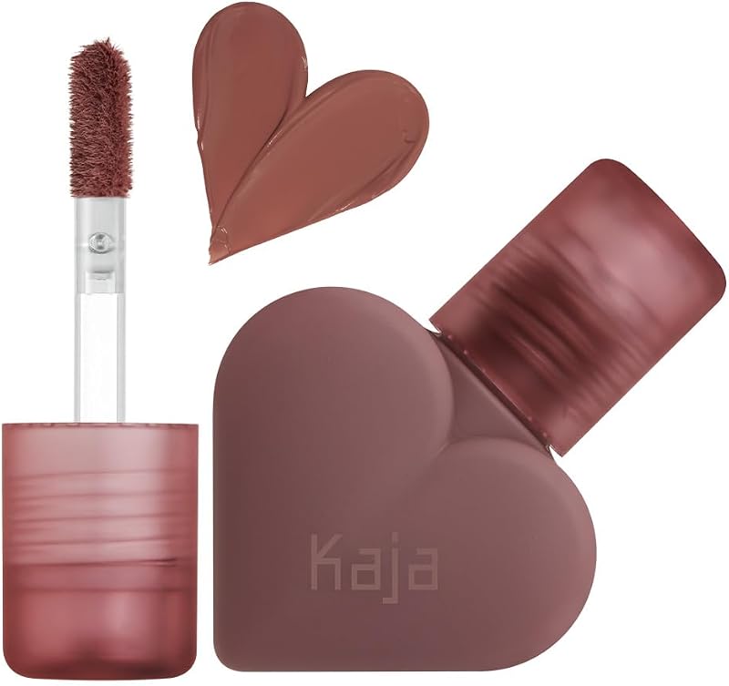 Bálsamo labial Kaja Love Swipe 04 Swipe Right com óleo de semente de framboesa e vitamina E, 6,5 g