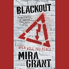 Blackout Audiolibro Por Mira Grant arte de portada