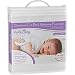 Coprimaterasso Lettino Impermeabile Premium di Lenzuolo Bambù Naturale Copertura Silenziosa per Culla per Neonati e Bambini Piccoli 70 x 140 cm
