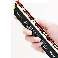 Harmonica 24 trous harmonica vibrato Suzuki orgue à bec harpe avec boîtier instrument clé C Blues synthétiseur… - Les Beatles, Paul McCartney, John Lennon, RIngo Starr, George Harrison Harmonica 24 trous harmonica vibrato Suzuki orgue à bec harpe avec boîtier instrument clé C Blues synthétiseur… – Image 3