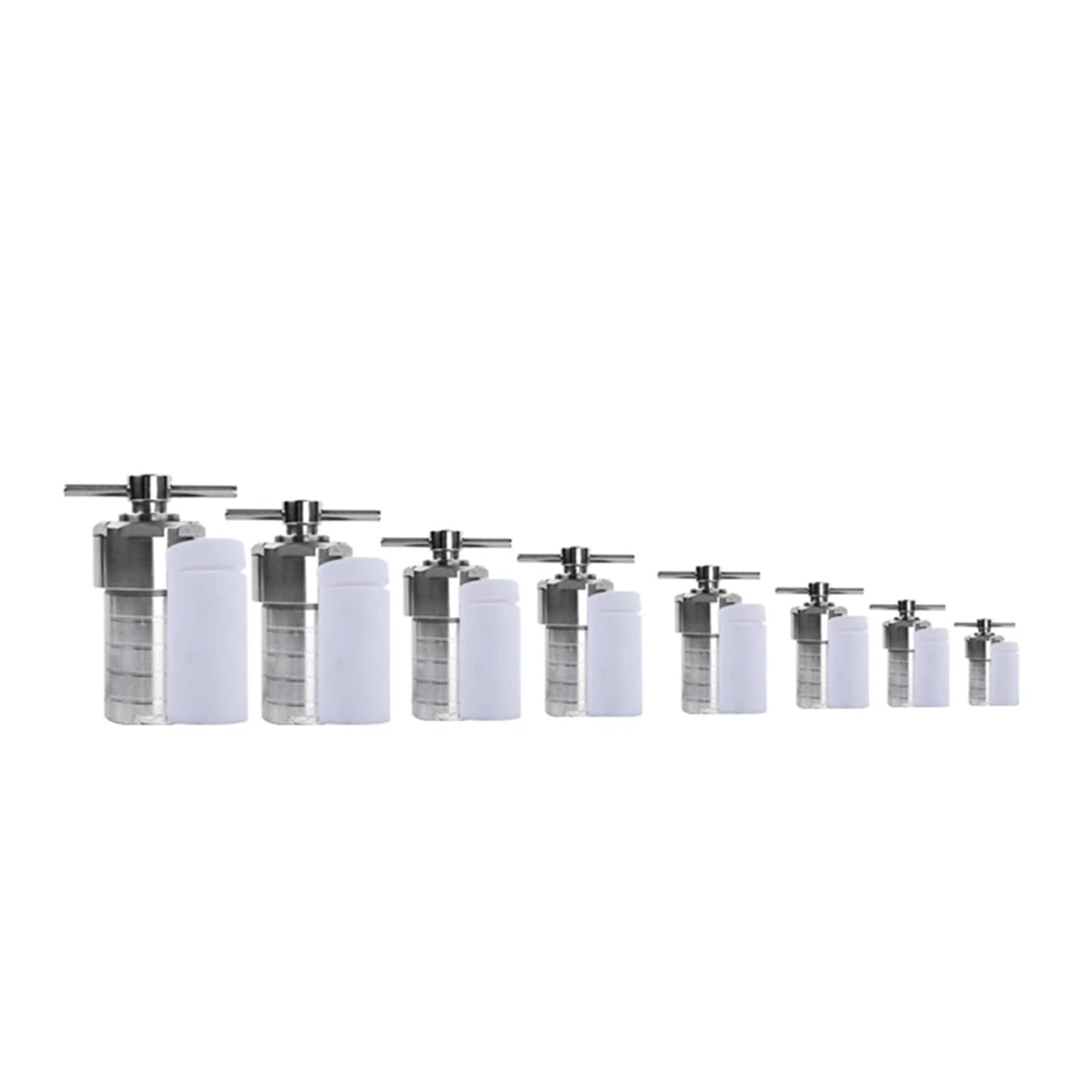 Gefäßkessel Hydrothermaler Autoklavreaktor mit PTFE-Kammer Hydrothermale Synthese 25 ml Einfach zu bedienen für Anfänger und Profis