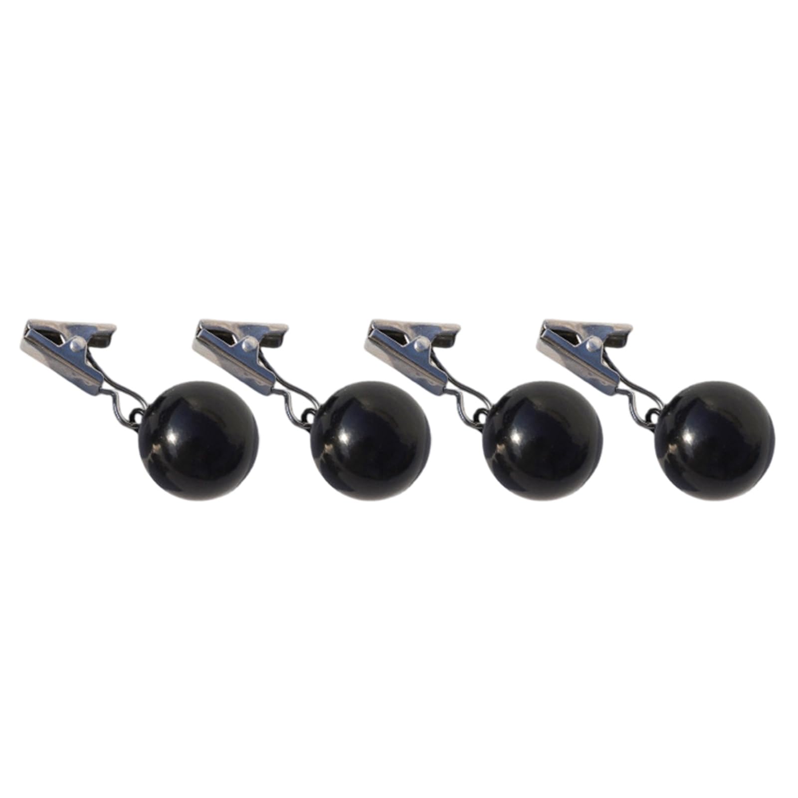 Tsophreniq Metal Curtain Weights, Keep Outdoor Curtains From Waving with Clip Drapery Weights for Curtains Bottom