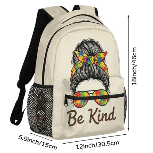 Mochila escolar de viaje Be Kind ideal para universidad y jóvenes 2