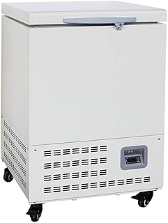 HNZXIB -86Â° C Horizontal Ultra-low Temperature Laboratory Freezer Refrigerator 58L(2.05Cu Ft) Deep Refrigerator with Controller(220V)