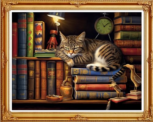 Image of Dooxvey Cross Stitch Kits for Adults Beginners, Full Range of Stamped Kits - 11CT Patterns