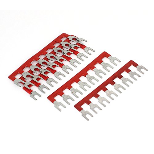 Aexit TB1508 Terminal Stripe 8 posiciones 10A rojo 5 pzas miniatura 1
