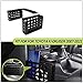 Gear Shifter Storage Box Compatible with Toyota FJ Cruiser 2007-2021, Gear Shift Console Side Tray Storage Organizer, Center Console Hanging Storage Box, Interior Storage Accessories, Aluminium Alloy