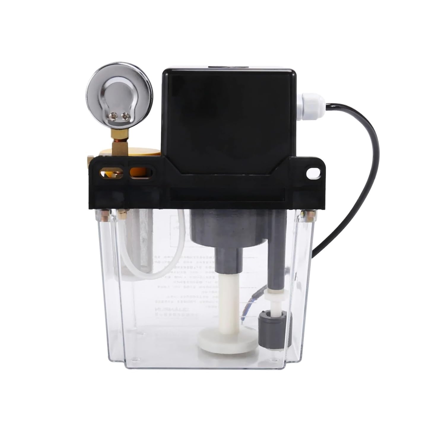 electromagnetic lubricating Pump Lubricant Pump Automatic Lubricating Oil CNC Electromagnetic with Pressure Gauge