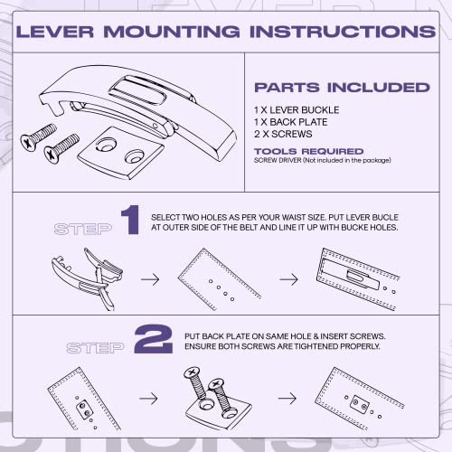 Anime Lever Belt, Purple Design Weight Lifting Belt B, Heavy Duty Powerlifting Belt, Gym Accessories For Men And Women - Weightlifting Gym Belt For Back Support And Deadlifts Squats, 10Mm Thickness, L #TOP5
