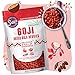 Suncore Foods Organic Dried Goji Berries, Gluten-Free, Non-GMO, 8oz (1 Pack)