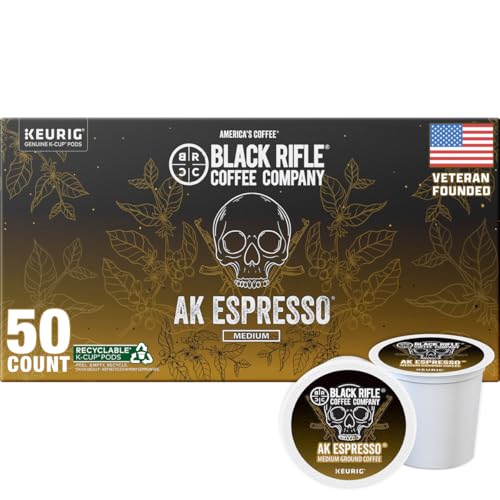 Black Rifle Coffee Company AK Espresso, 50 Count...