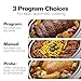 Hamilton Beach Portable 6 Quart Set & Forget Digital Programmable Slow Cooker with Lid Lock, Temperature Probe, Dishwasher Safe Crock & Lid, Stainless Steel (33969A)