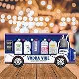 Absolut Vodka Vibe Gift Set - Flavoured Vodka Including Lime, Raspberry, Original & Vanilla Vodka 4x5cl Miniature Alcohol Bottles. Christmas Gifts for Men, Stocking Fillers, Birthday Gifts - Image 2