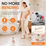 Electric Spin Scrubber,Cordless Shower Scrubber - Image 7