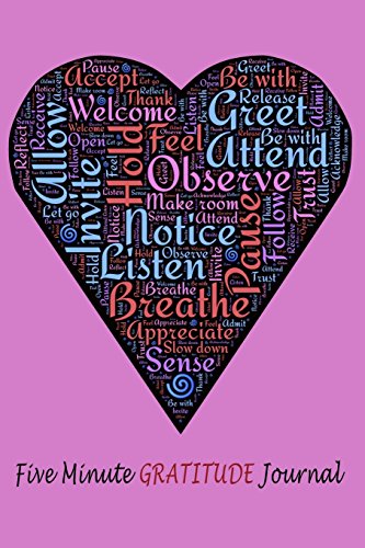 Five Minute Gratitude Journal: 5 Minutes a Day ... 1518691579 Book Cover