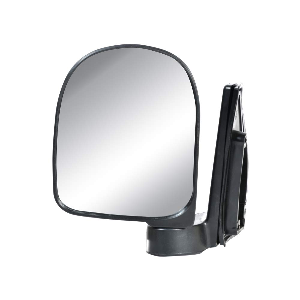 UNO MINDA RV-15001L Shatterproof Glass Rear View Mirror (Black)- Left Hand Side for Hyundai Santro-image-47