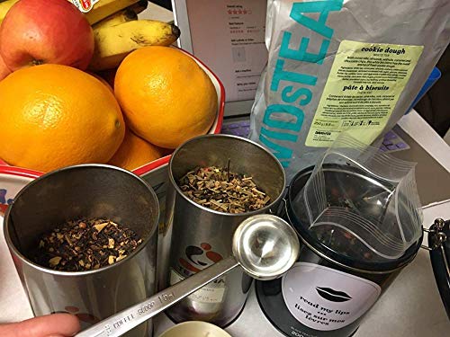 Hedume Pacote com 9 Colheres de Café, Colher de Aço Inoxidável 304, Colher de Medição de Café 1 Colh