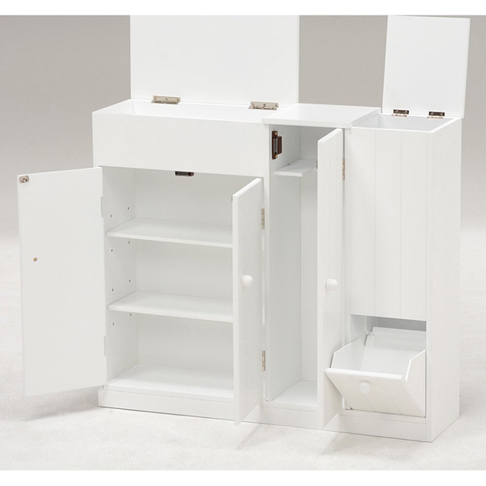Amazon｜トイレラック MTR-6118WH｜トイレ収納 オンライン通販