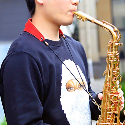 MILISTEN Zachte Saxband Gevoerd Lederen Saxofoonband Voor Hoorn Tenor Bariton Altsax Sopraan Klarinet en Andere… - Image 4