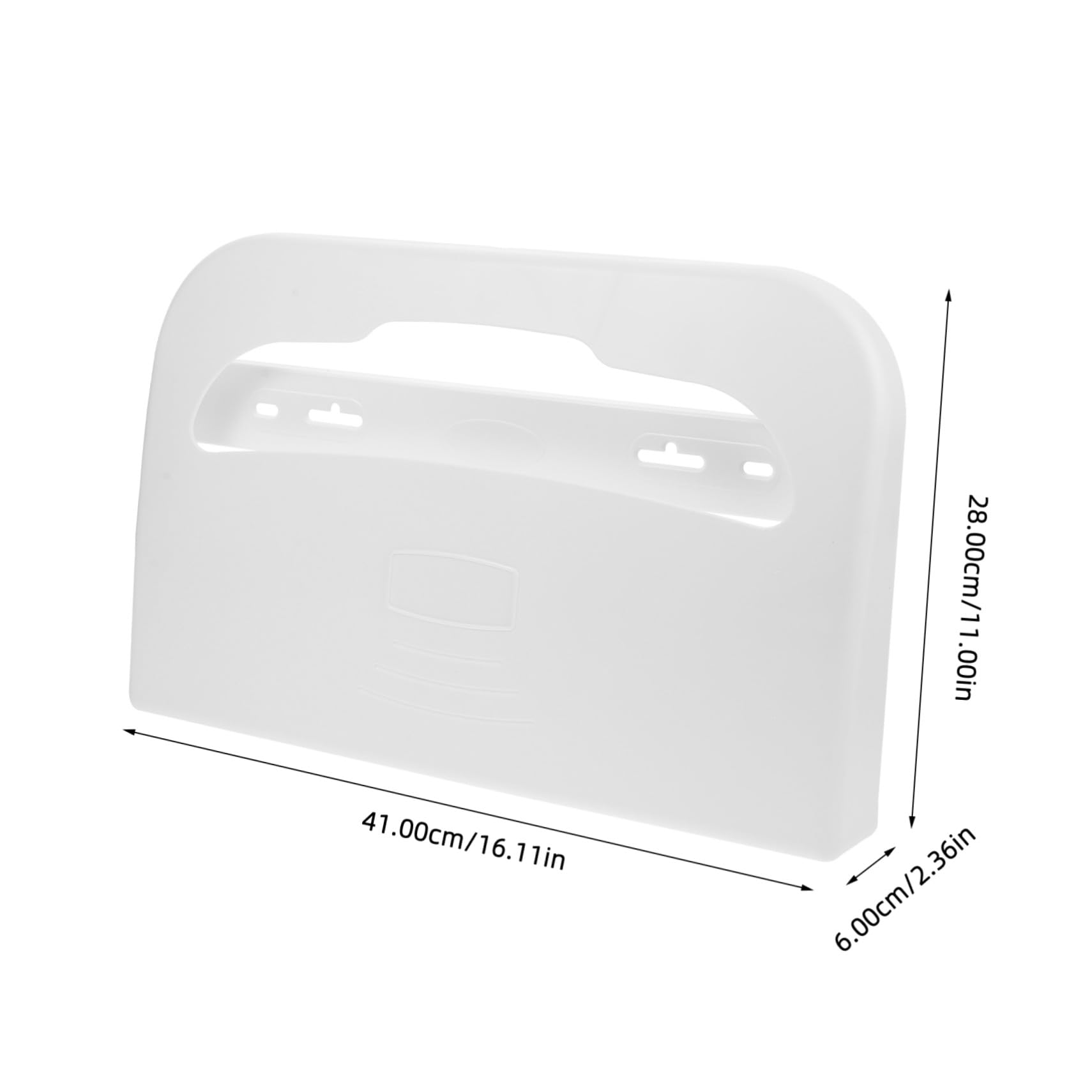 iplusmile Dispenser Porta Copriwater da Parete in Abs Resistente Box Porta Igienica per Sedili Wc Design Semplice e Pratico per Uso